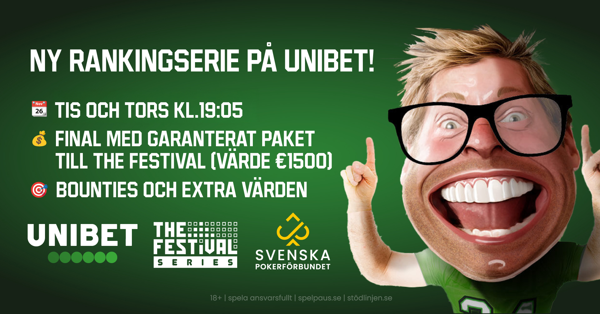 SvePofs rankingserie går mot avgörande efter sex spelade omgångar